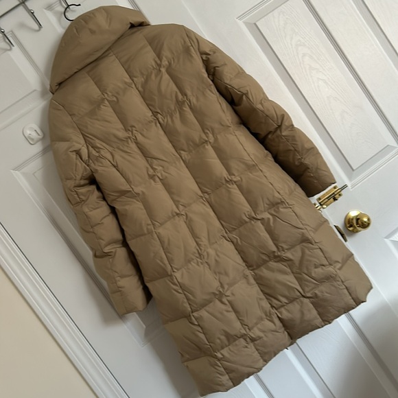 Tan Puffer Jacket - Picture 4 of 8